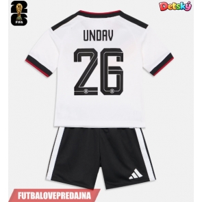 Lacne Dětský Futbalové dres Nemecko Deniz Undav #26 MS 2026 Krátky Rukáv - Domáci (+ trenírky)